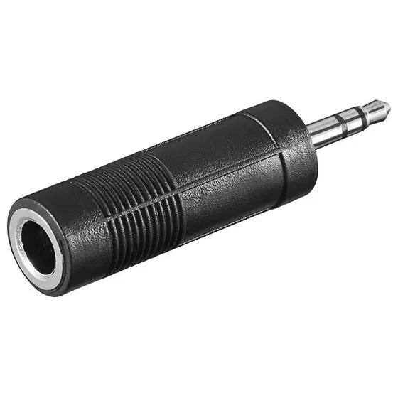 Adapter Klinkenkupplung 6,3mm - Klinkenstecker 3,5mm 