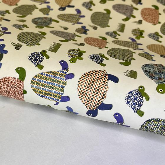 Italienisches Buntpapier - Schildkröten