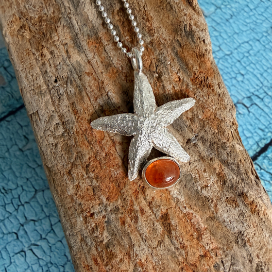 seesternanhänger_silber_granat
