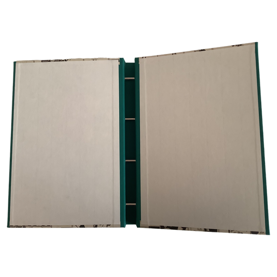 Schraubmappe - Klavier, Italienisches Buntpapier
