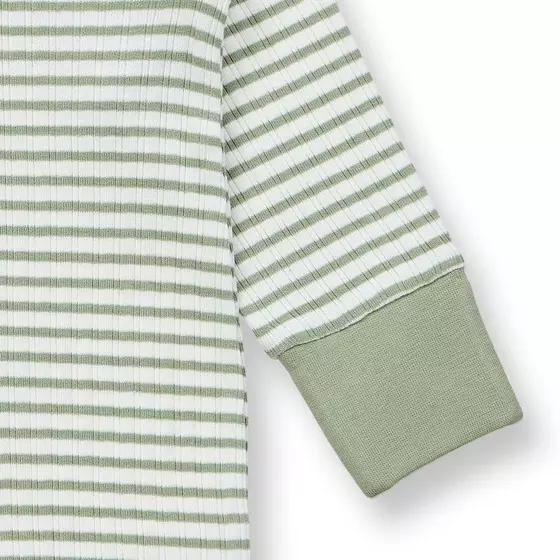 Sense Organics Strampler Tona Sage Stripes