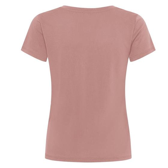 SOAKED IN LUXURY T-Shirt SLColumbine V-Neck 30404284 - asch-rosé