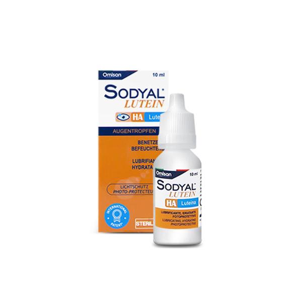 Sodyal Lutein befeuchtende Augentropfen