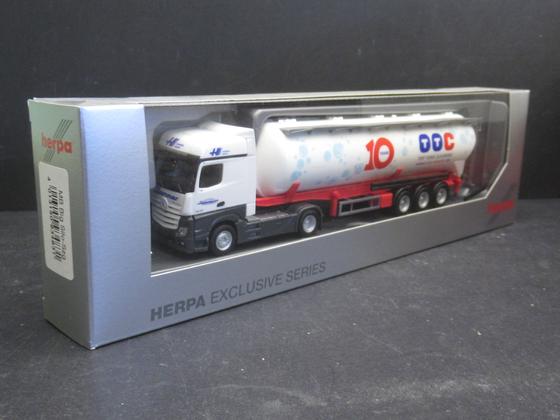 Herpa 013150 MB Big Silo Sattelzug TTC 10 Jahre Herpa Club Sondermodel Spur H0