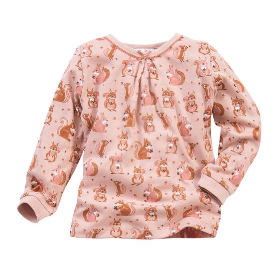People wear Organic Pyjama Eichhörnchen Rosa 
