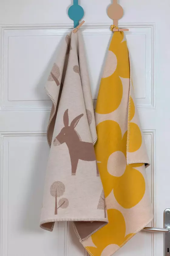 David Fussenegger Babydecke Little Donkey Rohweiß