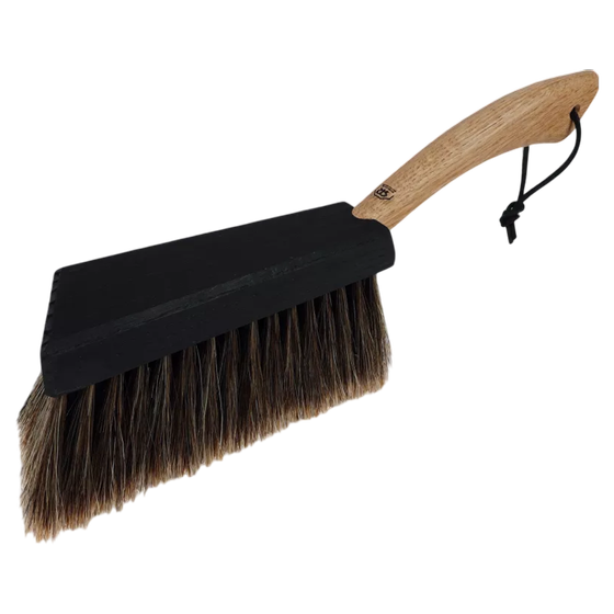 Handfeger Rosshaar mit Eichenholzgriff
