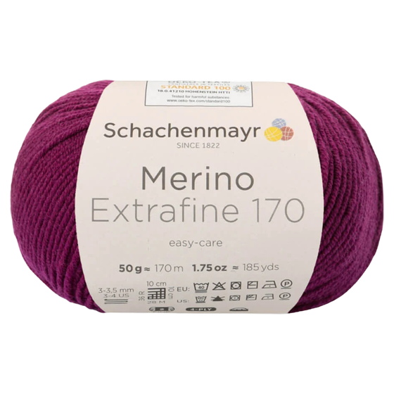 Merino Extrafine 33 burgund