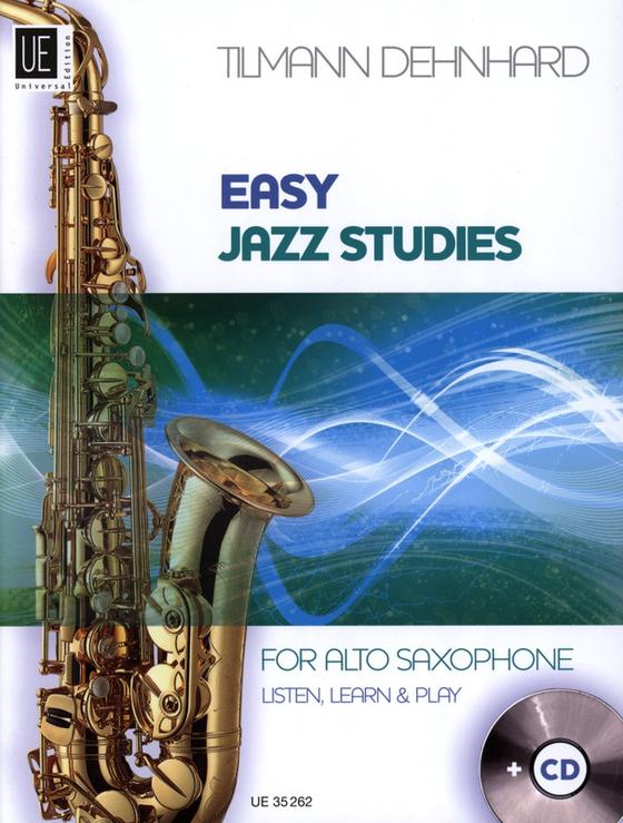 Easy Jazz Studies mit CD für Altsaxophon