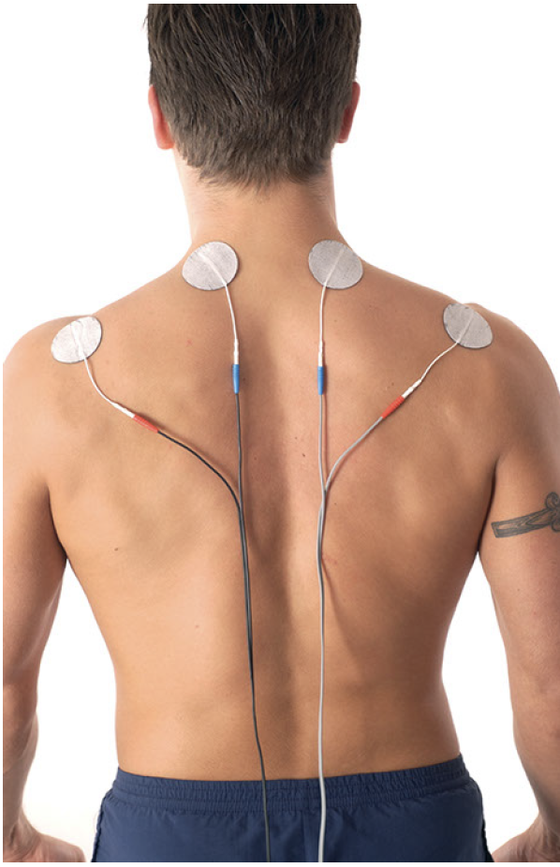 STIMEX Klebeelektroden 50 mm rund  *mit hypoallergetischem Gel