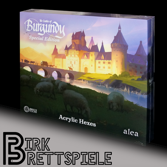 Castles of Burgundy Acrylic Hexes