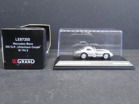 Le Grand 87300 Mercedes Benz (MB) 300 SLR Uhlenhaupt Coupe W 196 S silber Spur H0