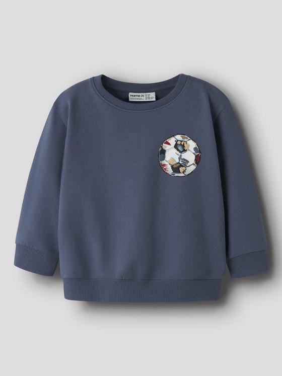 Name It Sweatshirt Fußball Vintage Indigo