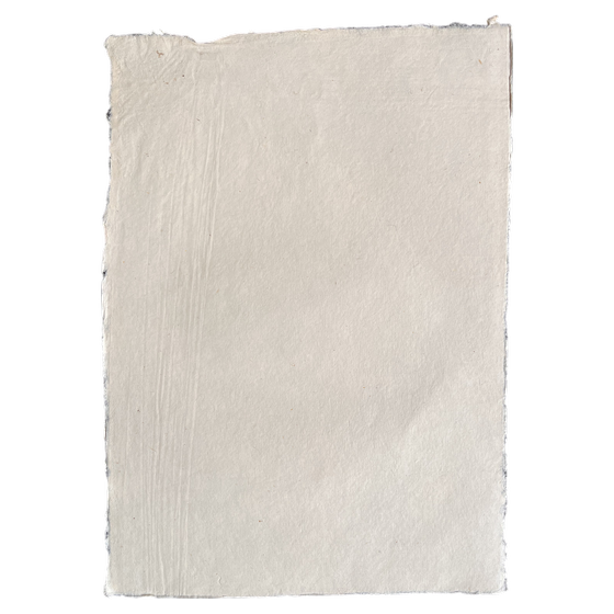 Briefbogen aus Hanf (Indien)
