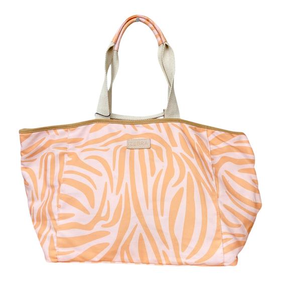 Strandtasche Sporttasche Zebra rosa orange