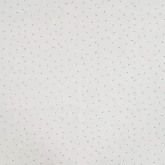 Baumwolle Mini Herz mint