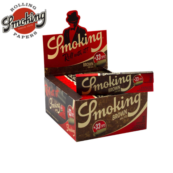Papers mit Tips, Smoking®, Brown, King Size 