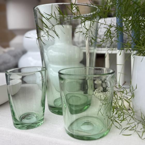 Lambert Vase EMMA Bistro Glas mittel grün