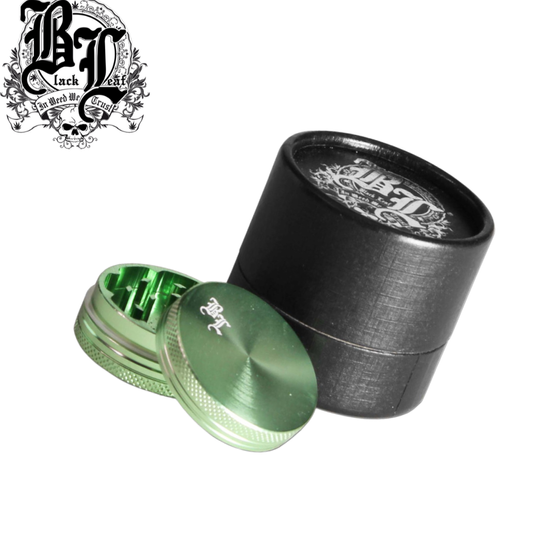 Grinder, Black Leaf®, Anodisiert, Blau, 2-tlg.