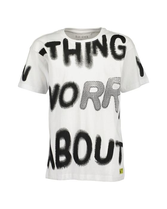 T-Shirt "Nothing ...", Biobaumwolle, weiß
