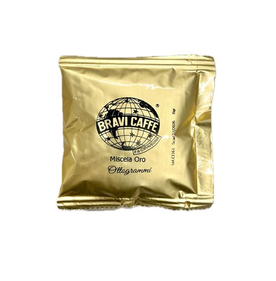 Bravi CREMA Oro, - 8g ESE_Schönbergers Kaffeegreissler