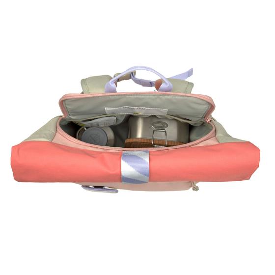 Lässig Kinderrucksack Rolltop Sunny Explorer Rose Pink