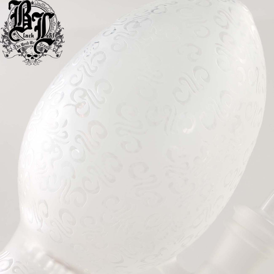 Dab Rig, Black Leaf®, Mini Egg, Weiß