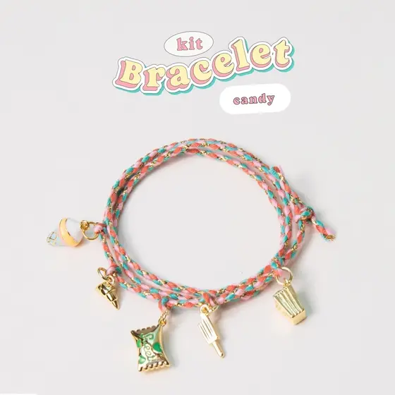 Djeco Schmuck Basteln Armband Candy 