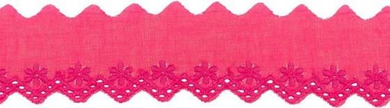 Spitzenborte 35mm pink 189003 786