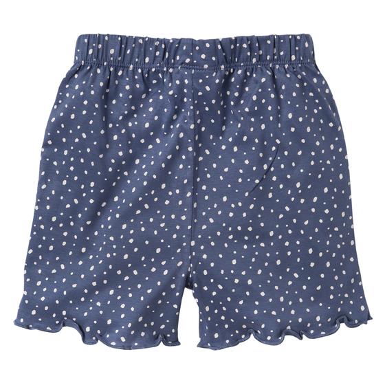 People wear Organic Pyjama Kurz Katze Weiß