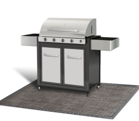 Outdoor | Barbecue Teppich Milo - Braun
