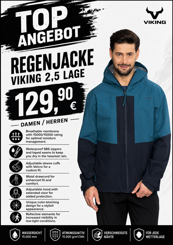 Jacke Viking Numani Herren