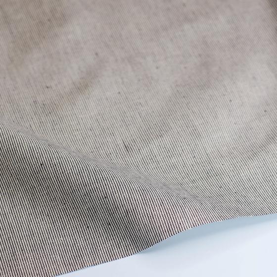 Robin Cotton Chambray Streifen Stoff mind the maker