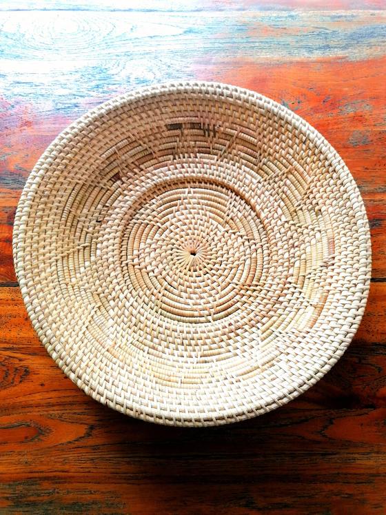 Schale aus Rattan Indah