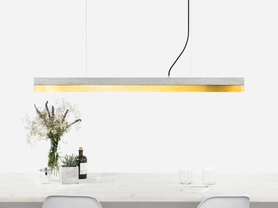 GANTlights Pendelleuchte Messing 