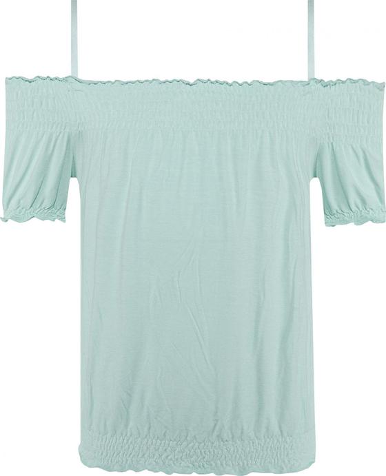 Carmen-Shirt mit verstellbaren Trägern