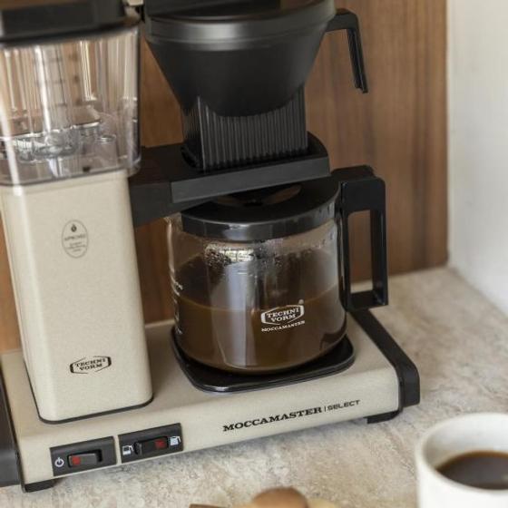 Moccamaster Kaffeemaschine SELECT Sandstaone