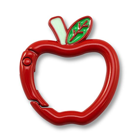 Karabinerhaken Colour apfel rot