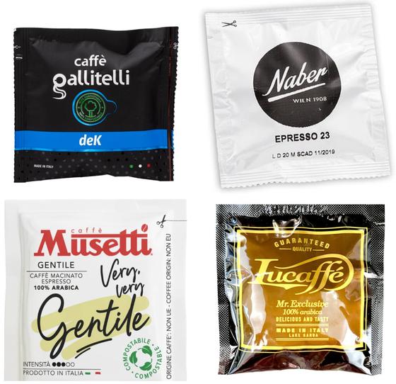 ESE Pads Proben_Schönbergers Kaffeegreissler