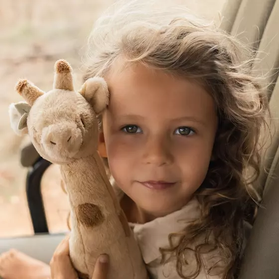 Little Dutch Safari Friends Kuschelgiraffe Gelb
