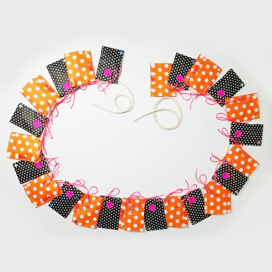 goldmarie ADVENTSKALENDER GIRLANDE - small  - 24 x Artikel - MIX & MATCH
