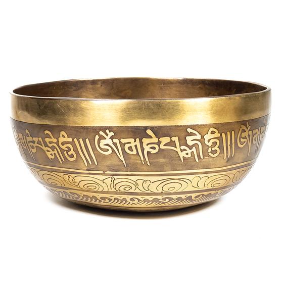 Klangschale Tibet graviert Ø 18 cm