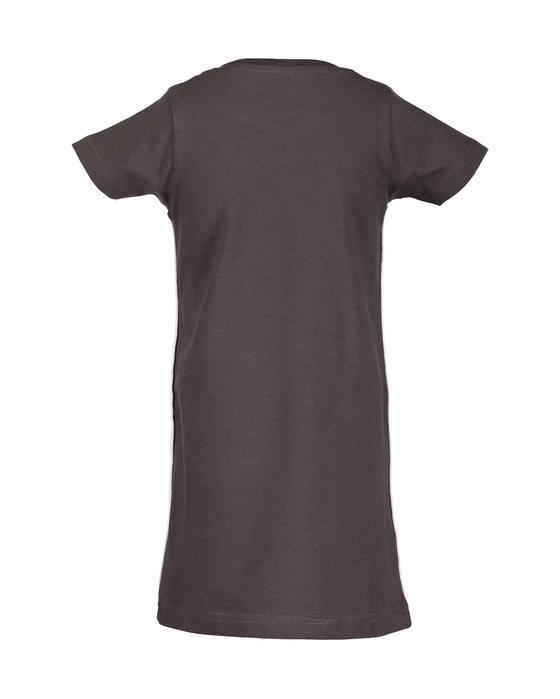 Sportliches Shirtkleid "All I want ...", anthrazit