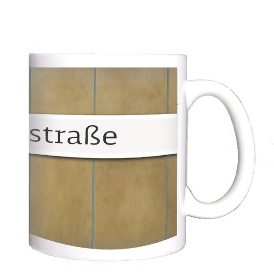 S-Bahn Hamburg Kaffeebecher Kaffeetasse S-Bahnhof Königstraße, tom bäcker, Geschenkidee, Altona, Altstadt