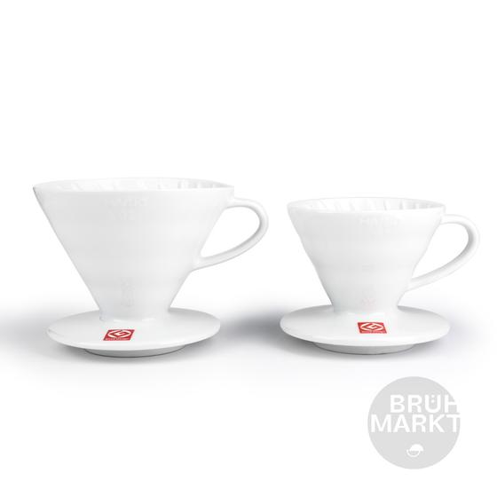 Hario Coffee Dripper V60 01 Ceramic white