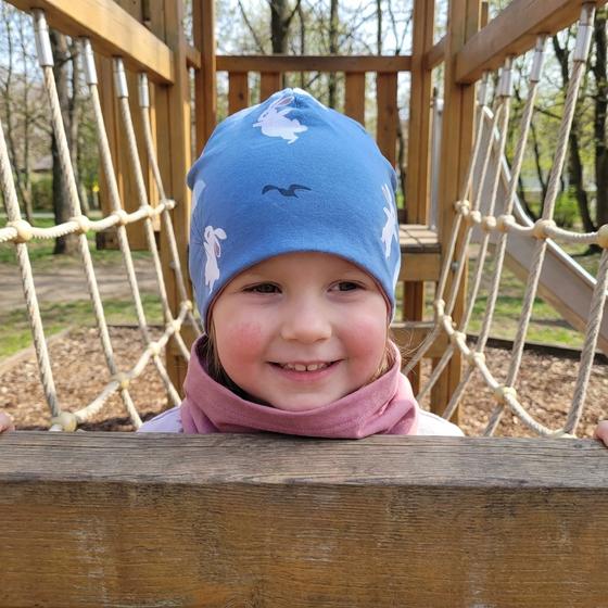 Sweat-Beanie "Rabbit", Biobaumwolle, GOTS-zertifiziert