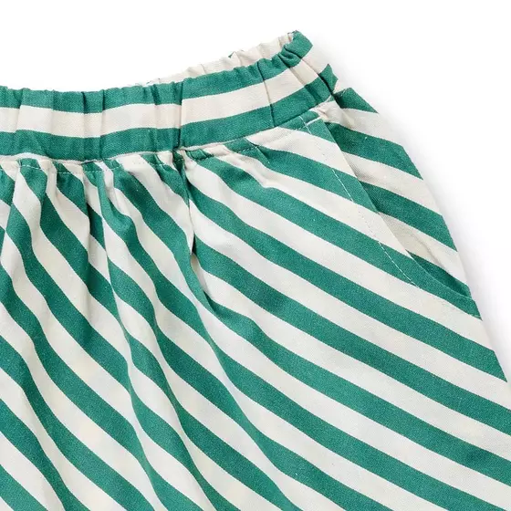 Sense Organics Rock Evie Emerald Green Stripes