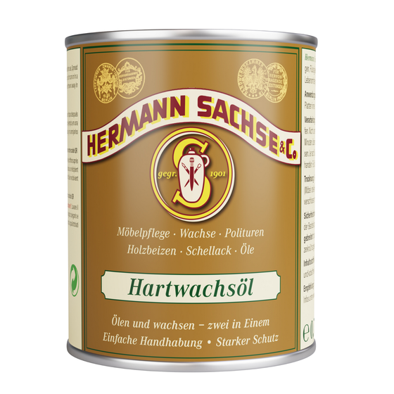 Hartwachsöl 750ml für Holztische