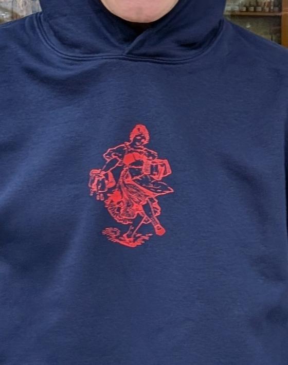 Hoodie My Friend Had A Bar In Berlin Navy