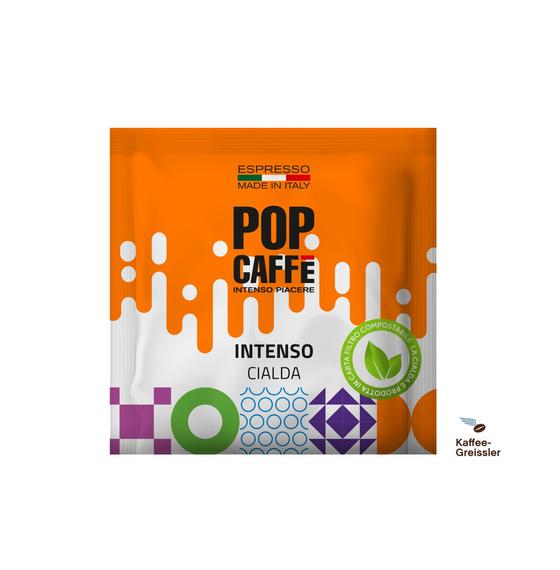Pop INTENSO ESE Pads_Karton_Schoenbergers Kaffeegreissler